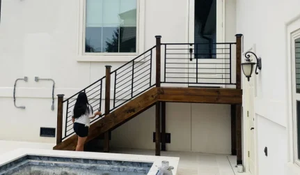 outdoor kitchen install